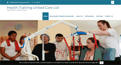 Desktop Screenshot of healthtrainingunitedcare.ie